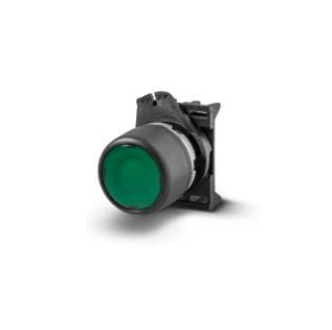 Серия "Pegasus". Бутон със задържане и Lens cap Ø 22. Различни цветове. Разнообразие от продуктови кодове.