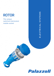 Palazzoli ROTOR: Мобилен щепсел със защита от деца. Широк спектър на приложение